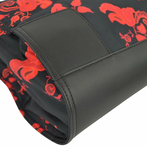 NWT Tory Burch Large ELLA Black Mountain Paisley - Picture 5 of 8